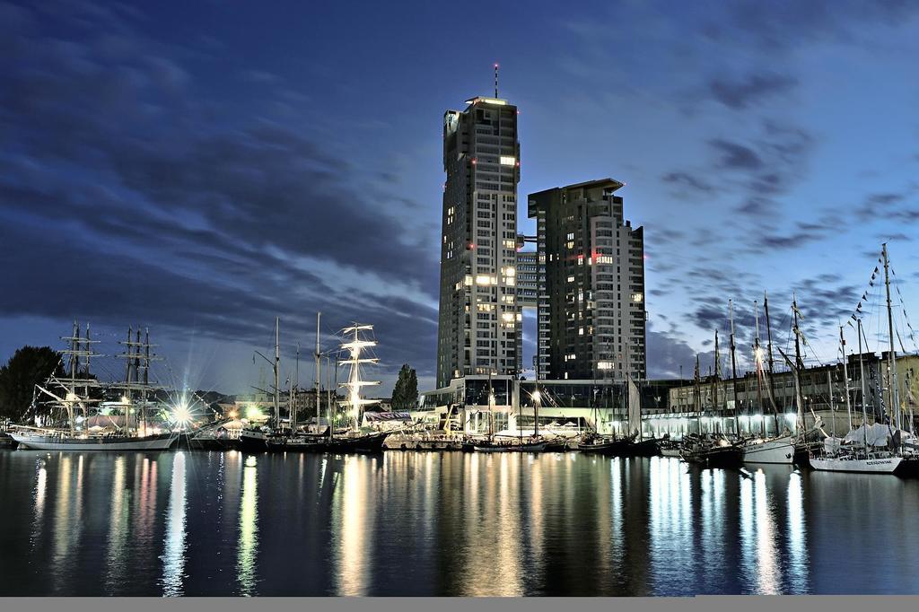 Glob Apartament Sea Towers Gdynia Esterno foto