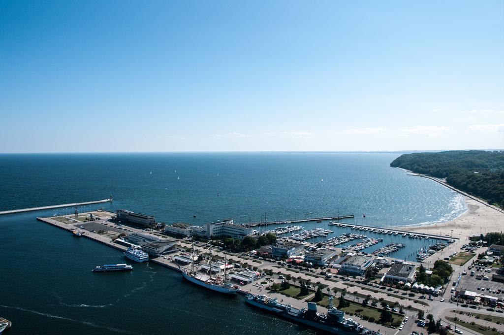 Glob Apartament Sea Towers Gdynia Esterno foto